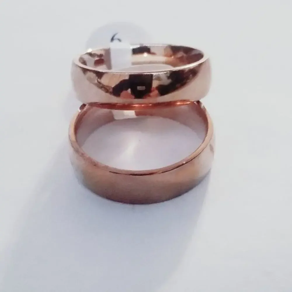 New rose gold tone stainless steel size‎ 12